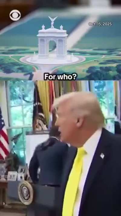 US pres debuts his own monument. 