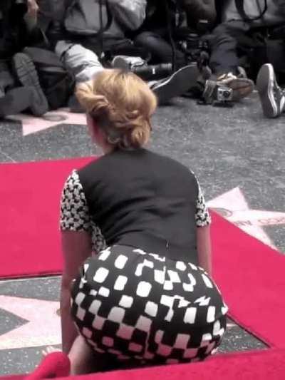 Scarlett Johansson's ass is insanely sexy and poundable.