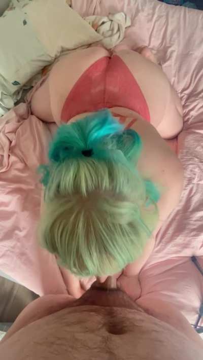 It’s so fun having his cock grow in my mouth