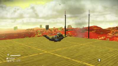 Soooo, decided to free fall to my build site, ummm, and.....