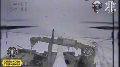 Drone Operators of the 1st Special Operations Detachment of Special Operations Center West target Russian Personnel and their vehicle in the Kursk Region [20.1.25]