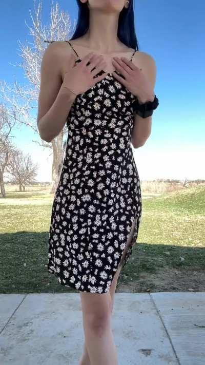 Had to take advantage of sundress season!