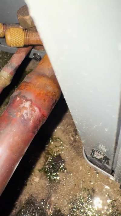 Leak in AC what’s the correct fix