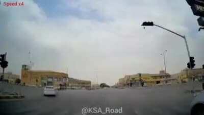 Why even stop to the red light ?