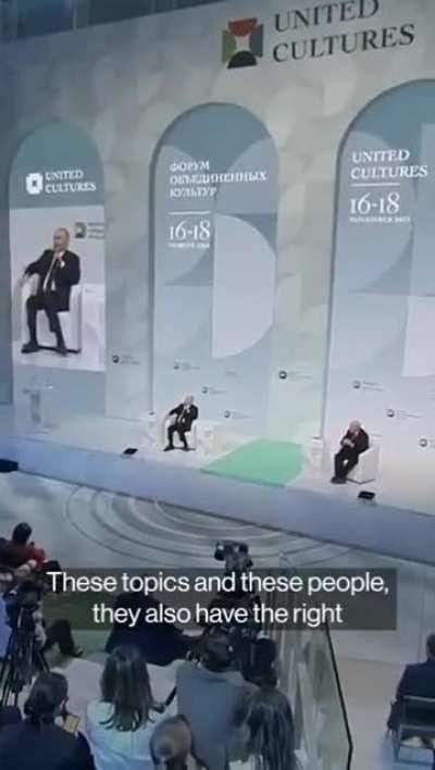 Putin Says LGBTQ Community Is Part of Russian Society. Thoughts? Please note that I have nothing against them.