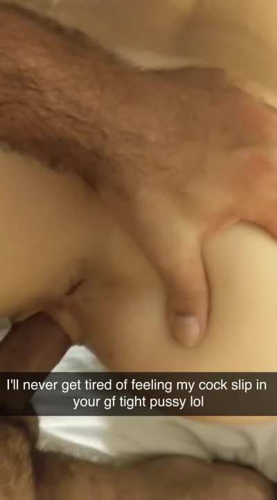 I love when my girlfriend act like a slut with another man