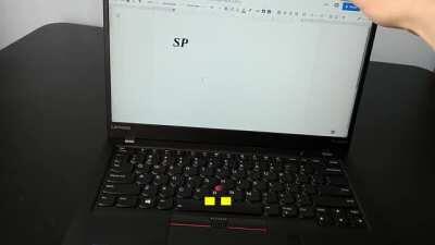 Type in Morse code by opening and closing your laptop lid