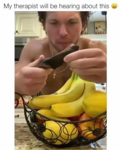 TIH over ripened bananas