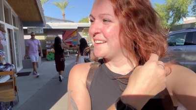 Eye contact public BJ