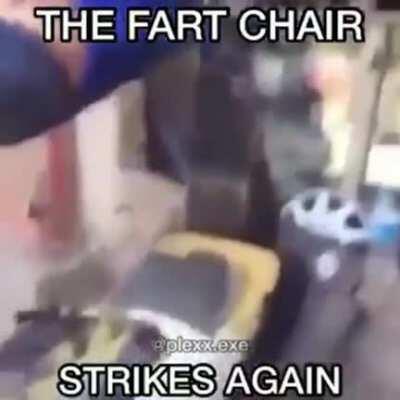 First moments of popular rapper, thy infantile creature using his universally large farts as propulsion to fly.