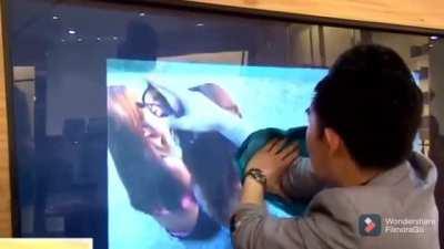 May I have your sunglass .....