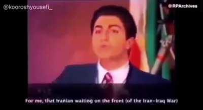 I don't like the concept of royalty, but I think Reza Pahlavi can get us to the next stage. He has been consistent in his message.