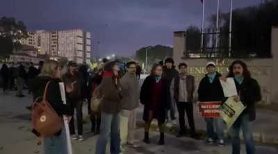 Hakkını arayan öğrenciye kolluk müdahalesi