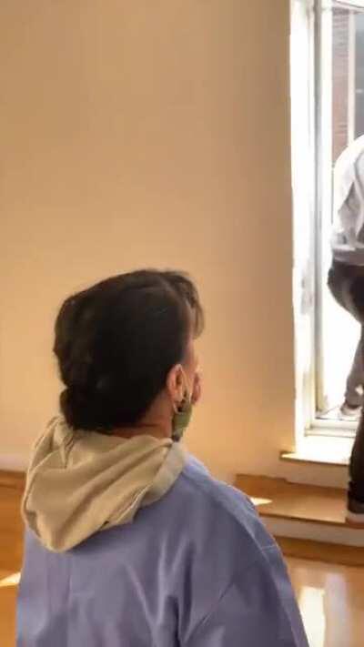 Tenants at an apartment decided to help out a loyal cleaning woman who was hit hard during the pandemic. They were able to pay for her lease for 2 years.