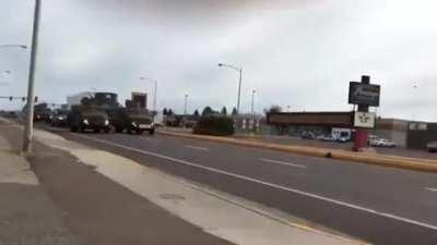 Just casually rear-ending a Nuclear warhead, is all...