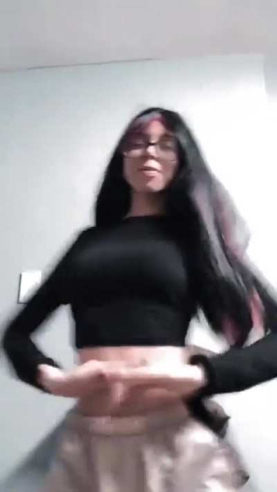 finally back to her real self