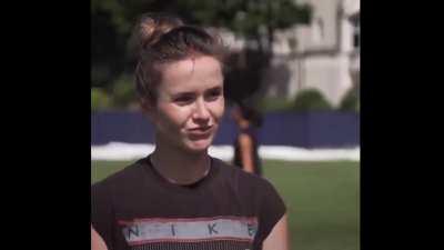 Monfils and Svitolina on their dream dinner party guests. :D.. they are quickly becoming my favourite celebrity couple ..