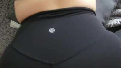 Amateur Big Dick Clothed Cum Cumshot Leggings MILF Teacher Porn GIF by brittanybj