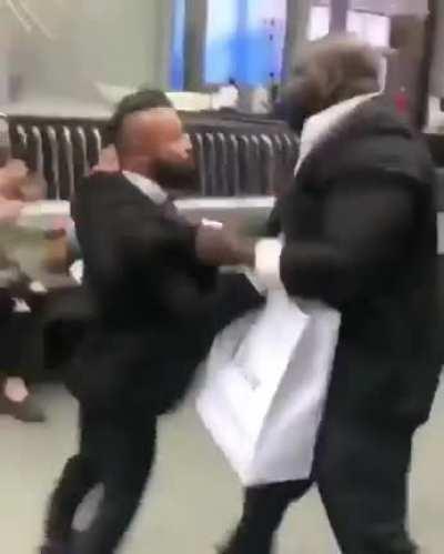 To take on the big guy