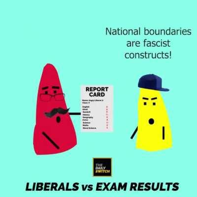 A liberal discusses his report card.