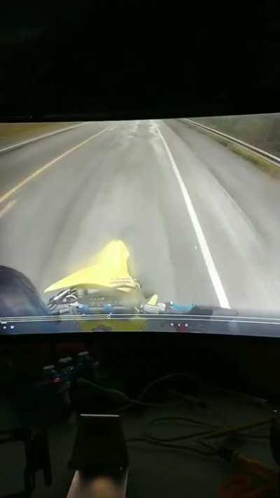 Just got I a bad wreck ,ride safe out there you never no what might happen.