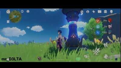 The new Statues of the Seven healing effect is awesome