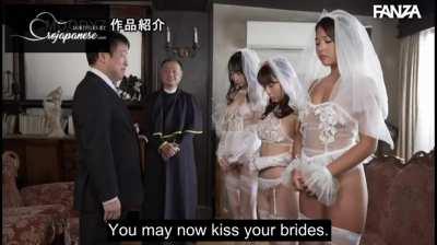 A rich man must marry three women to raise posterity for his country. | MIRD-202: Polygamy 2 - Kurea Hasumi, Tsubasa Hachino, Kaho Imai | JAV with English Subtitles | EroJapanese.com