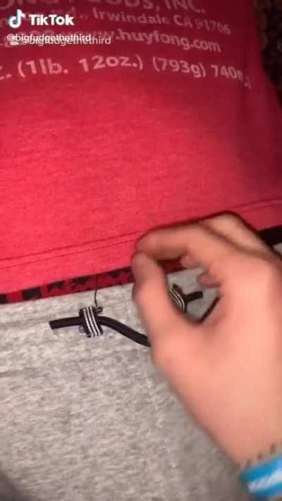 I honestly thought he was packing