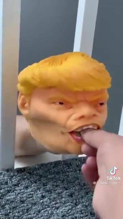 Creo que no le gustó el dulce