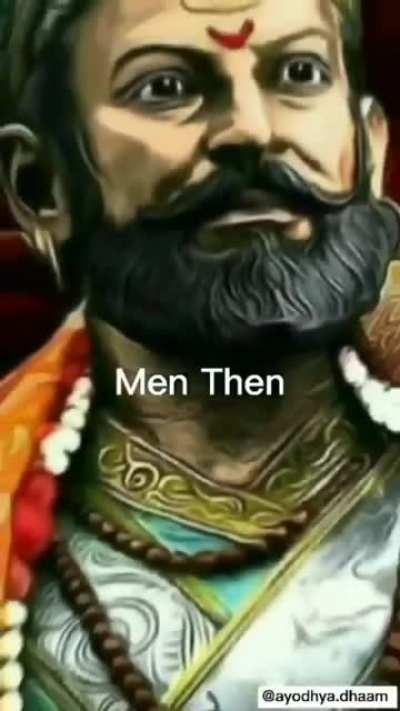 Men then VS man now...