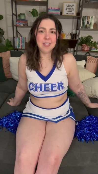 Cheerleader confirms you’re a big nerd with a tiny dick!