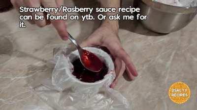 Frozen Strawberries Dessert Recipe