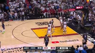 [Highlight] Murray gets his 10th assist of the night and AG sets a new career playoff high with 27 pts