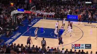 [Highlight] James Harden's defensive system on display as DiVincenzo grabs the rebound and relocates for an open 3