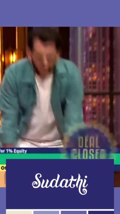 Showing you my branding work i did for this sharktank participant!