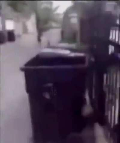 Ima leave my bike right here real quick…