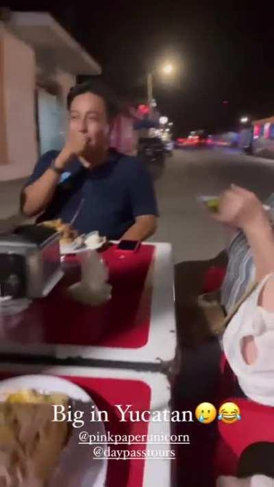 Everything's big in Yucatan