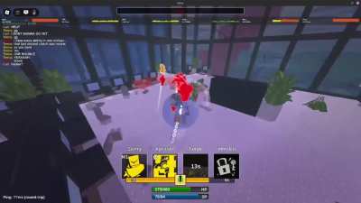 A hacker got one bounce as soon as they  joined lol