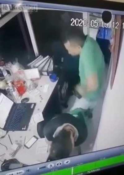 Handgun? Let me see if it works!