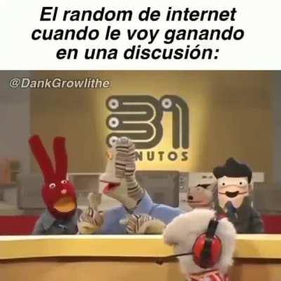 EL RANDOM CUANDO LE VOY GANANDO: