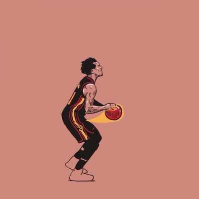 Trae’s signature move by @walkertkl on ig