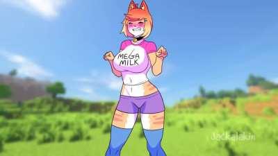 sad cat dance (minecraft... and skyrim?)