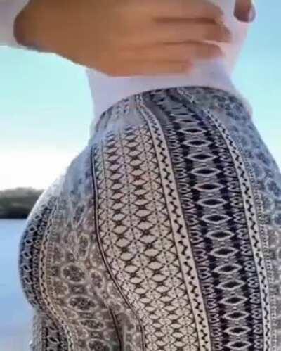 A thing of booty.....I mean beauty 👀
