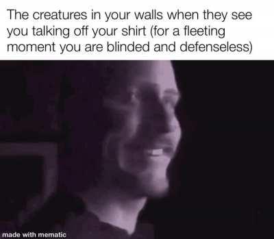 You were right to fear them as a child