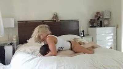 Thighfuck until he nuts!