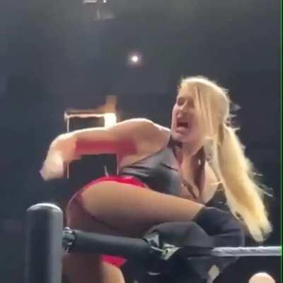 Lacey smacking her ass