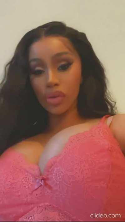 I want to see Cardi B mercilessly face fucked my multiple hung cocks, ghetto Gaggers style