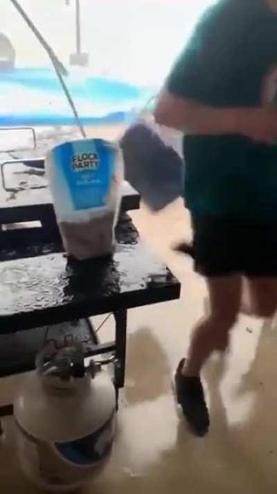 Lemme go outside in this storm.