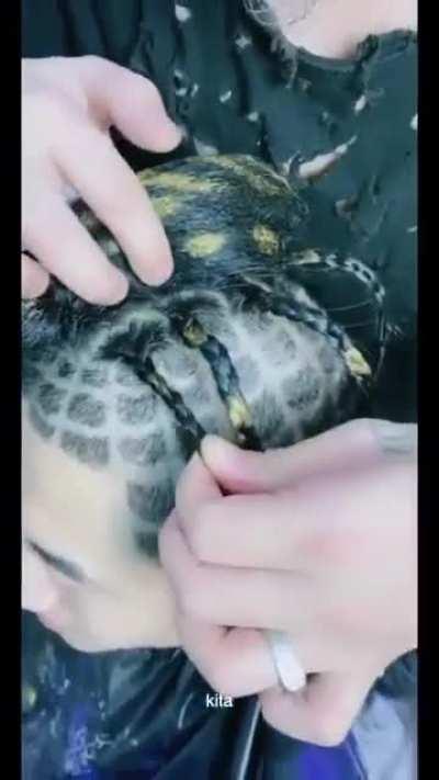 Not sure if this has been posted before but this entire video is bad haircut gold