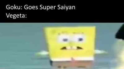 When Goku goes Super Saiyan